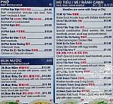 Com Tam Van Phat menu