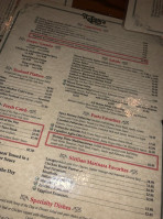 Two Tony's menu