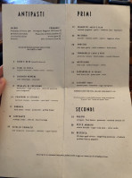 LaRina Pastificio Vino menu
