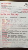 Pizza And Roll menu