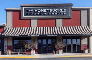 The Honeysuckle outside