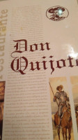 Don Quijote menu