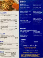 Shrimps menu