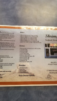 Shrimps menu