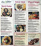 Coco Cubano menu