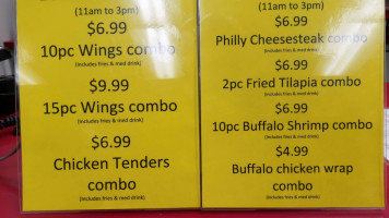 Mo-joe's Buffalo Style Chicken Wings menu