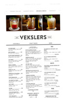 Vekslers menu