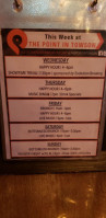The Point In Towson menu