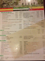 Bodega Extremeña Alcuéscar menu