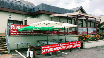 Rivergate Cafe outside