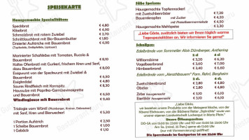 Landgasthof Windinggut menu