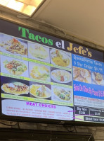 Tacos El Jefe's food