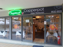 Copperpot Indian Restaurant inside