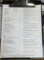 Vesta Coffee Roasters menu