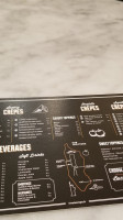 Vive La Crepe menu