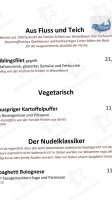Domittner Klöcherhof menu