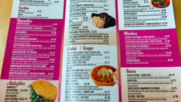 Taqueria Mi Sazon menu