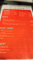 Sushiya menu