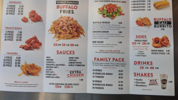 The Buffalo Spot Torrance menu