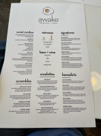 Awake menu