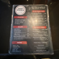 Tank's Pizza inside