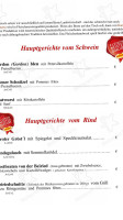 Restaurant-Cafe Adlerstüberl menu