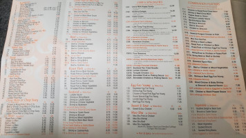 China Wok Inn menu