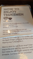 Iza Ramen menu