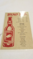 Breaux Bridge Columbus menu
