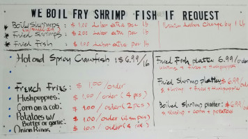 Lawrenceville Seafood menu