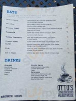 Otto's menu