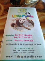 Little Panda Chinese food
