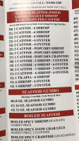 Kim Seafood Shreveport 4456 Youree Dr menu