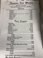 Kenmore Fish Market menu