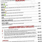 Kuuk Pizza menu