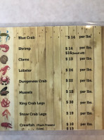 Angry Crab Shack Bbq menu