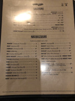 Akira Sushi menu