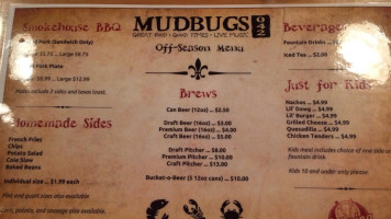 Mudbugs 042 Crawfish And Catering menu