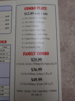 Family Fish Market menu