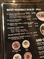 Pho King Noodles Grill food