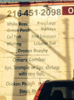 Omars Seafood Grill outside