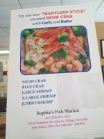 Sophia Fish Market food