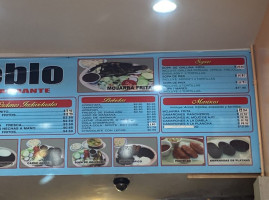 El Pueblo Pupuseria menu