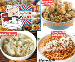 Bistro M-16 food