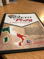 Via Veneto Pizza Family menu