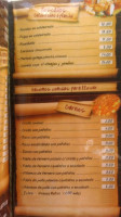 Casa Columba menu