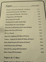 Restaurant Fonda La Barretina menu