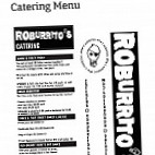 Roburrito's West York menu