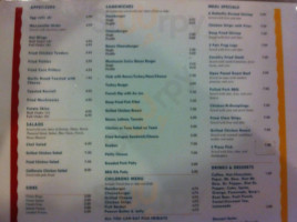 Sandy's Place Airport menu