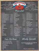 Dorr Lobster Seafood Market menu